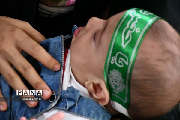 همایش شیرخوارگان حسینی با مهمانانی از جنس آسمان درمحمود آباد