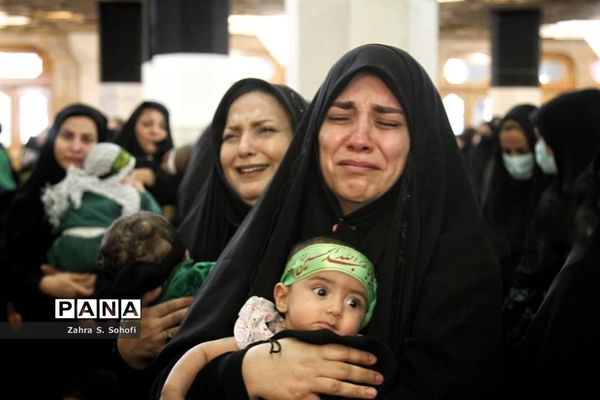 سوگواره شیرخوارگان حسینی(ع) در حرم حضرت معصومه(س)-2