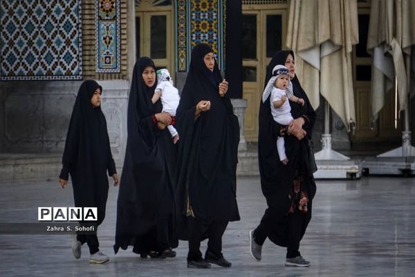 سوگواره شیرخوارگان حسینی(ع) در حرم حضرت معصومه(س)-2