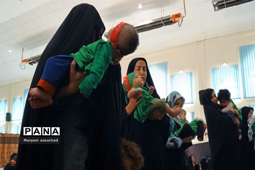 همایش جهانی شیرخوارگان حسینی شهرستان مارگون