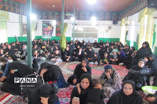 همایش شیرخوارگان حسینی در روستای چمن