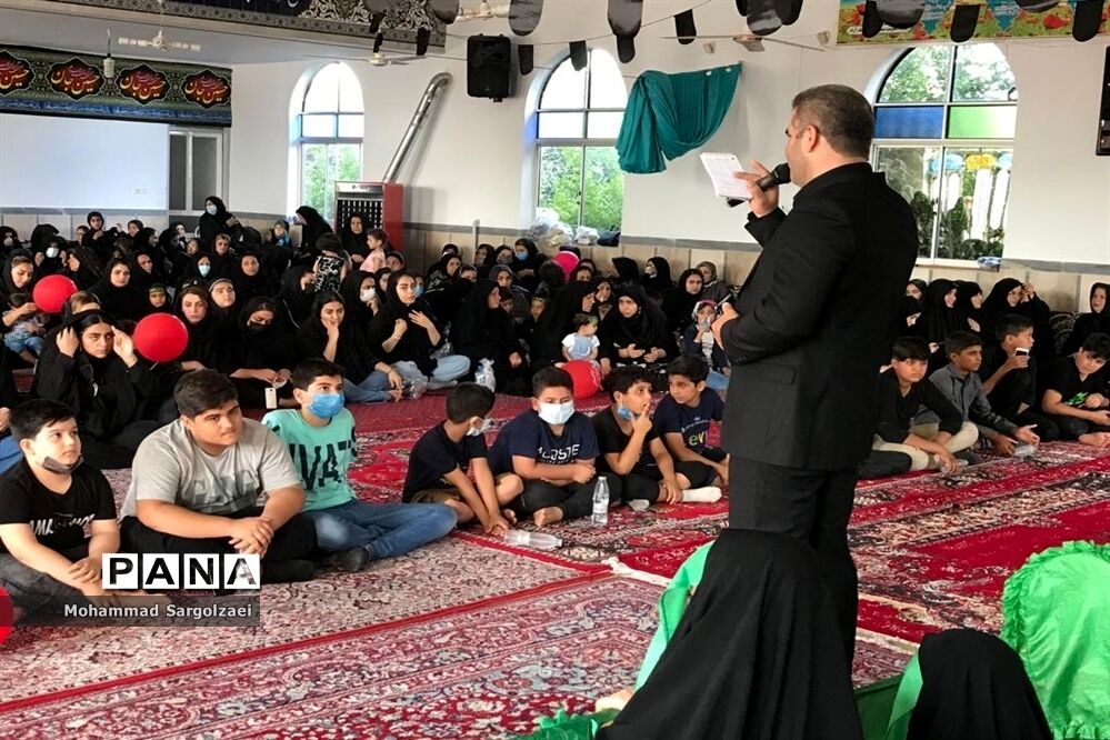 گردهمایی شیرخوارگان حسینی در پلنگ آزاد میاندورود