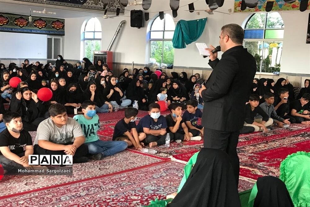 گردهمایی شیرخوارگان حسینی در پلنگ آزاد میاندورود