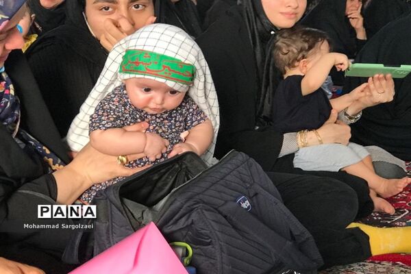 گردهمایی شیرخوارگان حسینی در پلنگ آزاد میاندورود