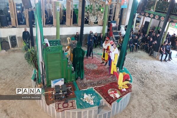 مراسم تعزیه خوانی در بلده