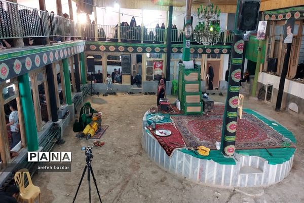 مراسم تعزیه خوانی در بلده