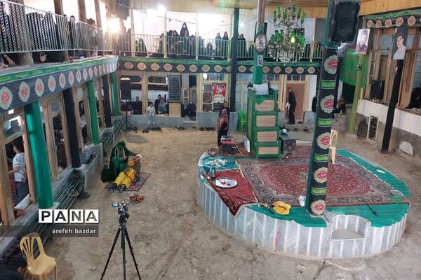 مراسم تعزیه خوانی در بلده