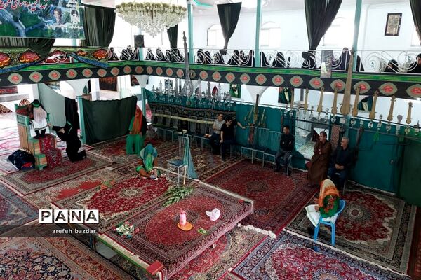 مراسم تعزیه خوانی در بلده