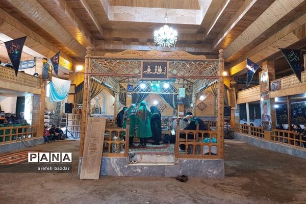 مراسم تعزیه خوانی در بلده
