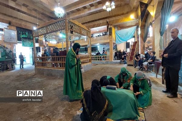 مراسم تعزیه خوانی در بلده