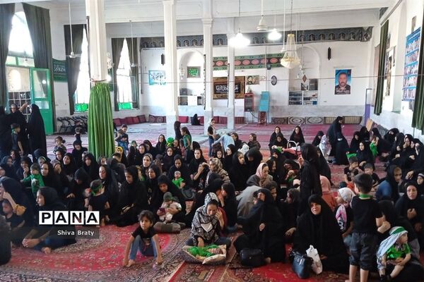همایش شیرخوارگان حسینی در تکیه علی اصغری کندر