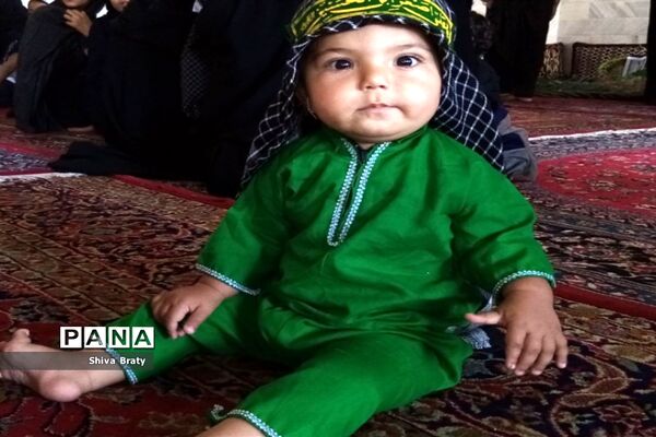 همایش شیرخوارگان حسینی در تکیه علی اصغری کندر