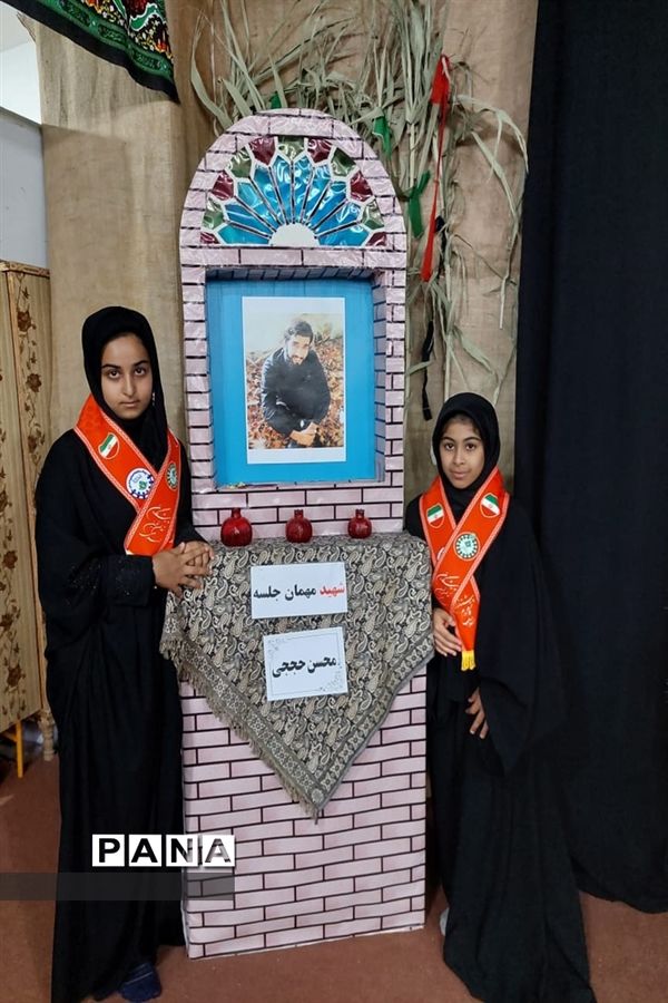 خدمت رسانی پیشتازان سازمان دانش‌آموزی در مراسم شیرخوارگان  واقع درامامزاده ابراهیم ابن موسی ابن جعفر (امامزاده نرمی) زمان آباد