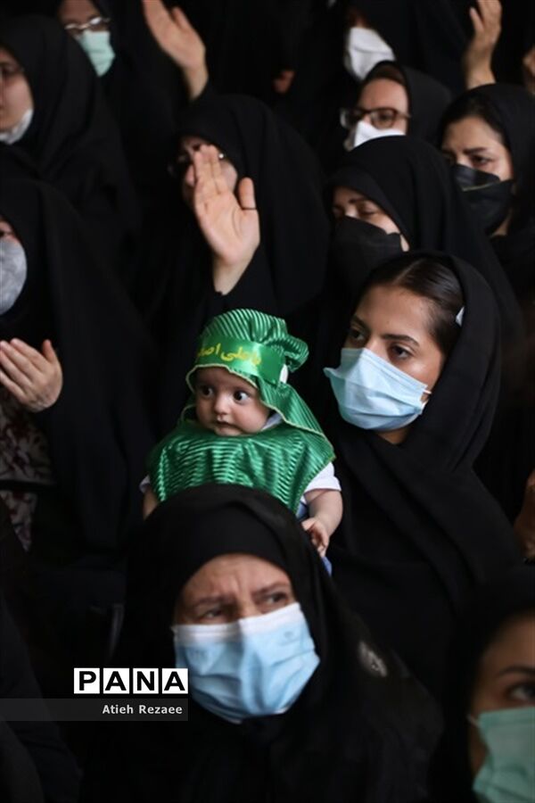 همایش شیرخوارگان حسینی در شهر محلات