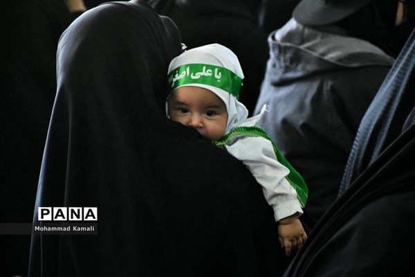 همایش شیرخوارگان حسینی در شهر محلات