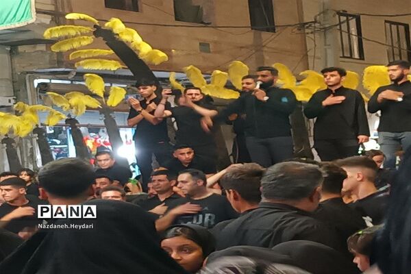 برگزاری مراسم عزاداری امام حسین(ع)در شهرستان بهارستان