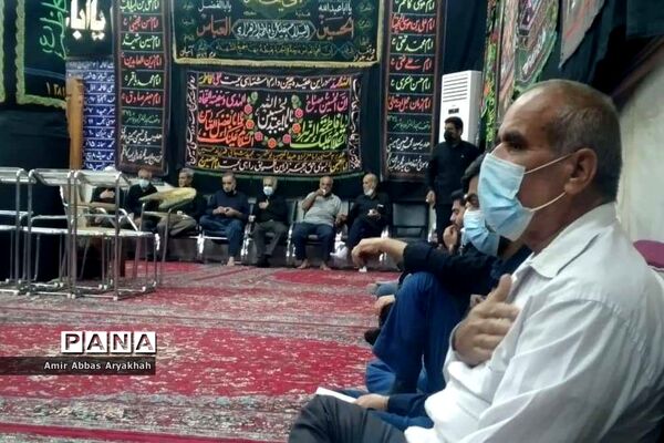 مراسم عزاداری محرم در مسجد امامزاده عبدالمهیمن بوشهر