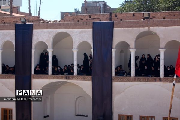 عزاداری هیات بیرجند در حسینیه امام رضا (ع)