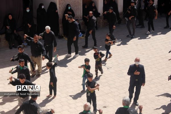 عزاداری هیات بیرجند در حسینیه امام رضا (ع)