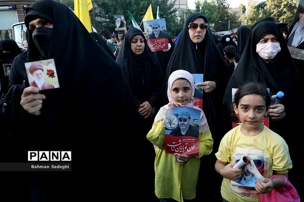 تجمع اعتراضی به جنایت‌های اخیر رژیم صهیونیستی در میدان فلسطین