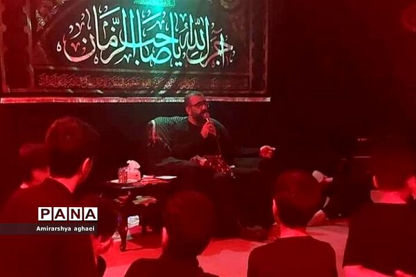 عزاداری نوجوانان منطقه ۱۳ در هیات منتظران موعود