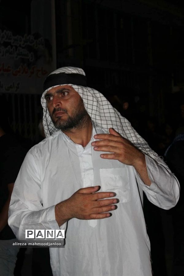 مراسم نمادین عزاداری قوم بنی اسد در گلوگاه