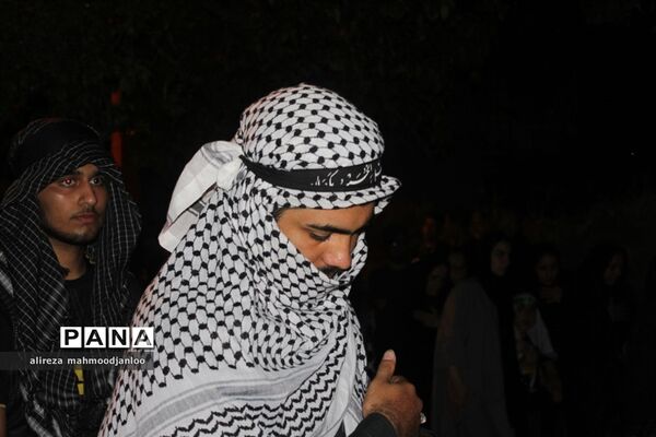مراسم نمادین عزاداری قوم بنی اسد در گلوگاه