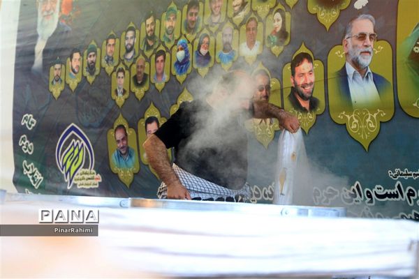 نذرواره ۷۲ خوان احسان حسینی در تبریز