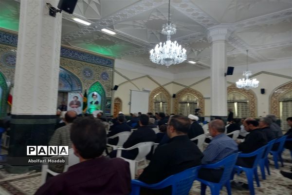 چهلمین سالگرد معلم شهید سردار یوسف براهنی‌فر در کاشمر