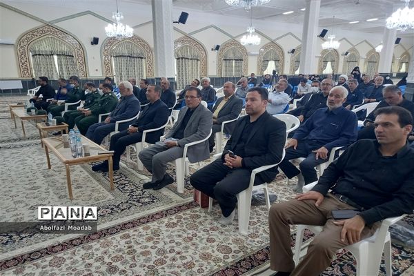 چهلمین سالگرد معلم شهید سردار یوسف براهنی‌فر در کاشمر