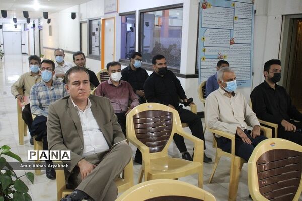 مراسم عزاداری محرم  و زیارت  عاشورا در اداره‌کل آموزش و پرورش استان بوشهر
