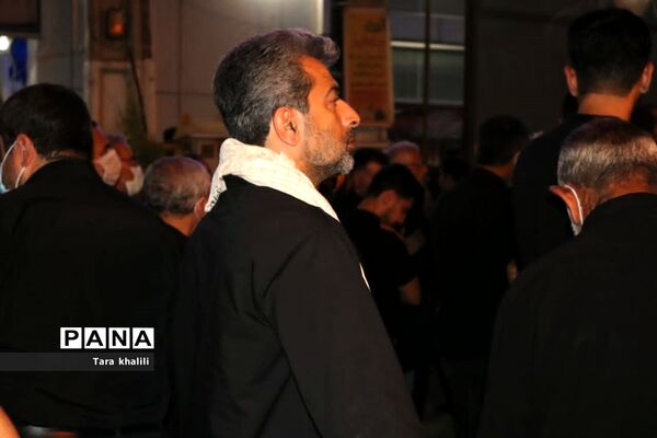 وداع با پیکر مدافع حرم سردار شهید رحیم کابلی در شهرستان بهشهر