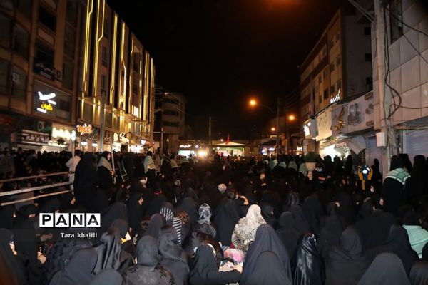 وداع با پیکر مدافع حرم سردار شهید رحیم کابلی در شهرستان بهشهر