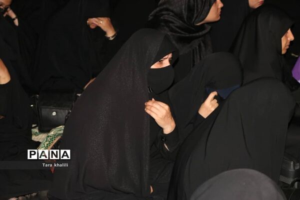 وداع با پیکر مدافع حرم سردار شهید رحیم کابلی در شهرستان بهشهر