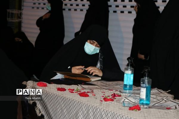 وداع با پیکر مدافع حرم سردار شهید رحیم کابلی در شهرستان بهشهر