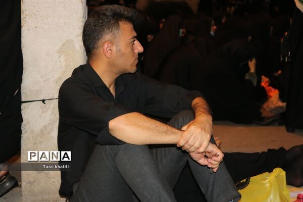 وداع با پیکر مدافع حرم سردار شهید رحیم کابلی در شهرستان بهشهر