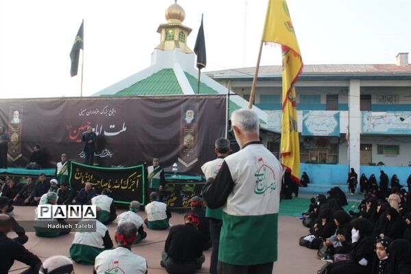 عزاداری  تاسوعا حسینی اینبار شکوهمندتر از همیشه در محمود آباد