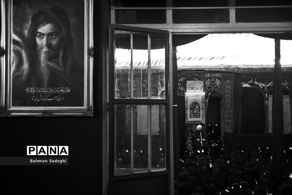 مراسم تاسوعای حسینی درتکیه سادات اخوی