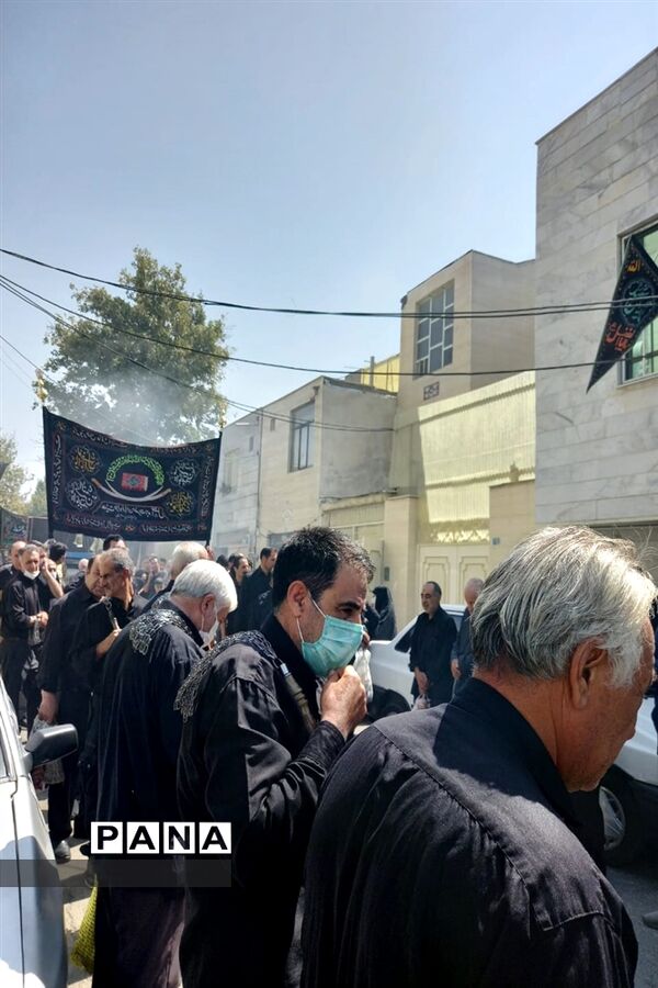 برگزاری مراسم تاسوعای حسینی در روستای چرمخورانی‌ها