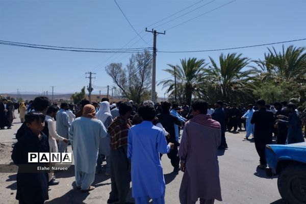 عزاداری مردم بزمان در تاسوعای حسینی (ع)