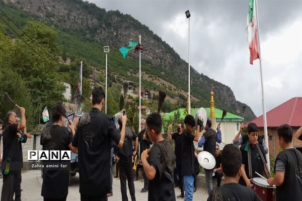 عزاداری تاسوعای حسینی در شهرستان نور