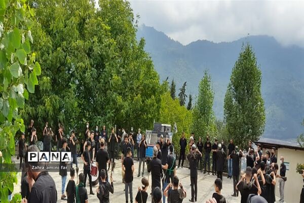عزاداری تاسوعای حسینی در شهرستان نور