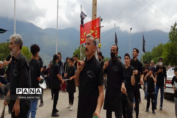 عزاداری تاسوعای حسینی در شهرستان نور