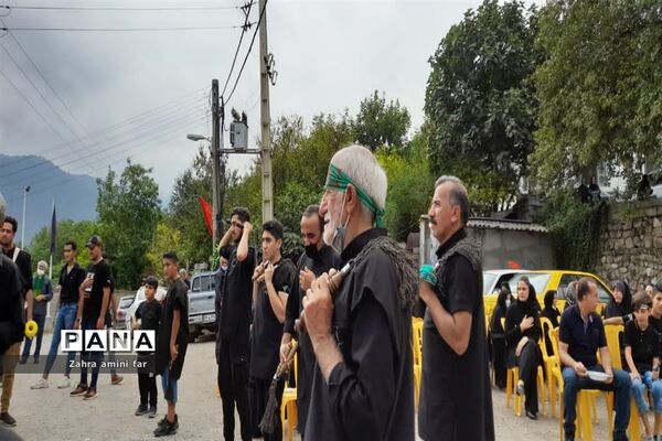 عزاداری تاسوعای حسینی در شهرستان نور