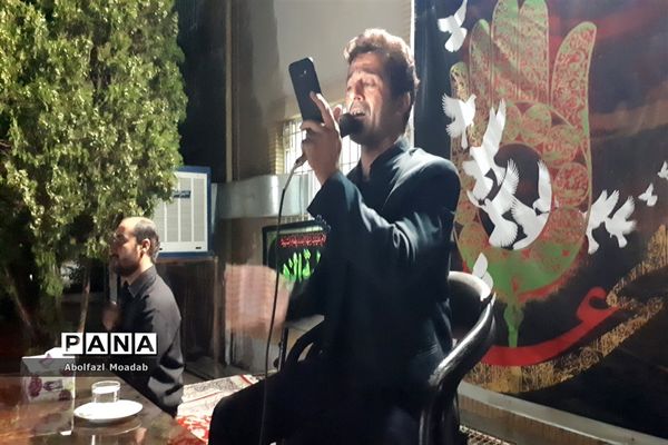 عزاداری شب تاسوعا هیات فرهنگیان در کاشمر