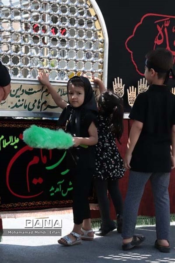 عزاداری روز تاسوعا در آباده