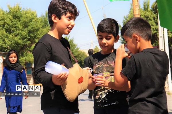 عزاداری روز تاسوعا در آباده