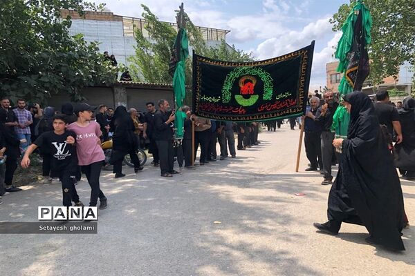 برگزاری مراسم عزاداری تاسوعای حسینی در جویبار