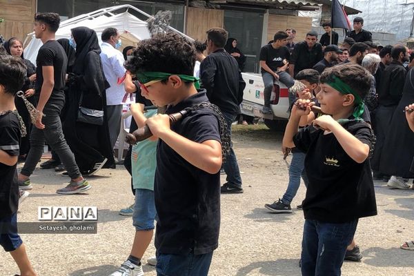 برگزاری مراسم عزاداری تاسوعای حسینی در جویبار