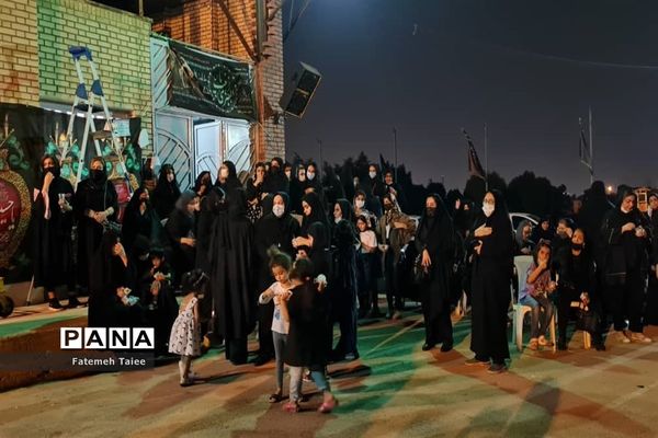 مراسم سوگواری شب تاسوعای حسینی در اهواز